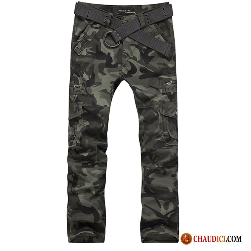 Pantalon Homme Solde Rose Tendance Fantaisie Camouflage Pantalons Homme