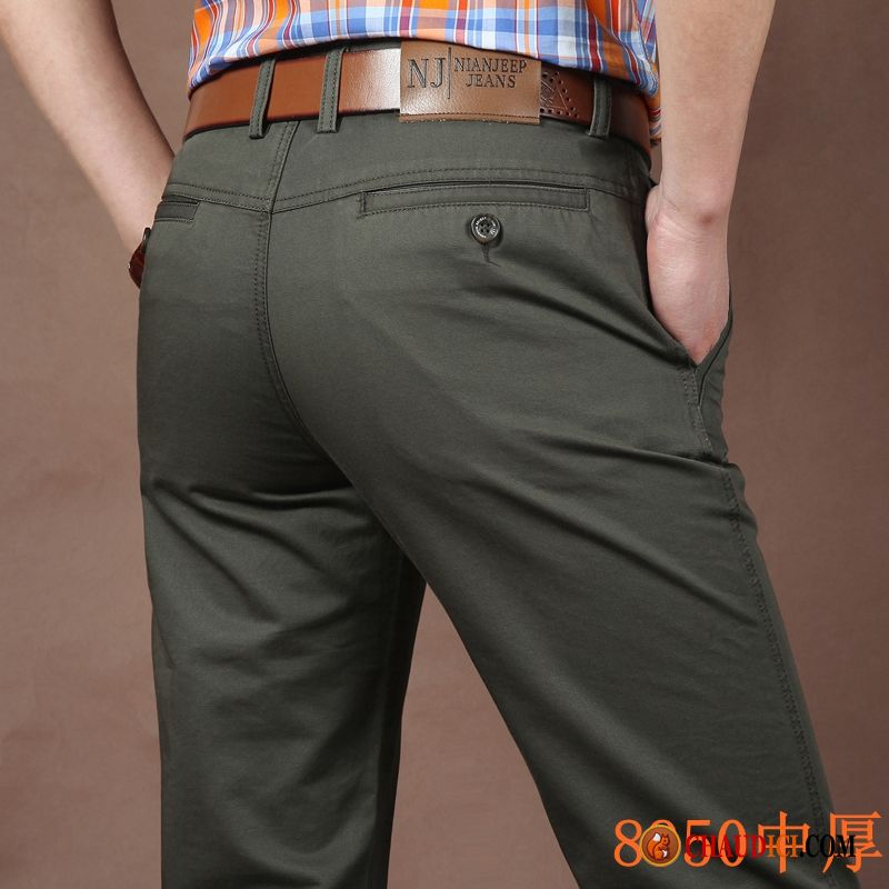 Pantalon Regular Homme Bronzage Été Légère Printemps Homme Baggy