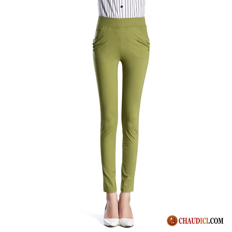 Pantalon Tendance Femme Légère Femme Pantalons Crayon Slim Guêtres Leggings En Ligne