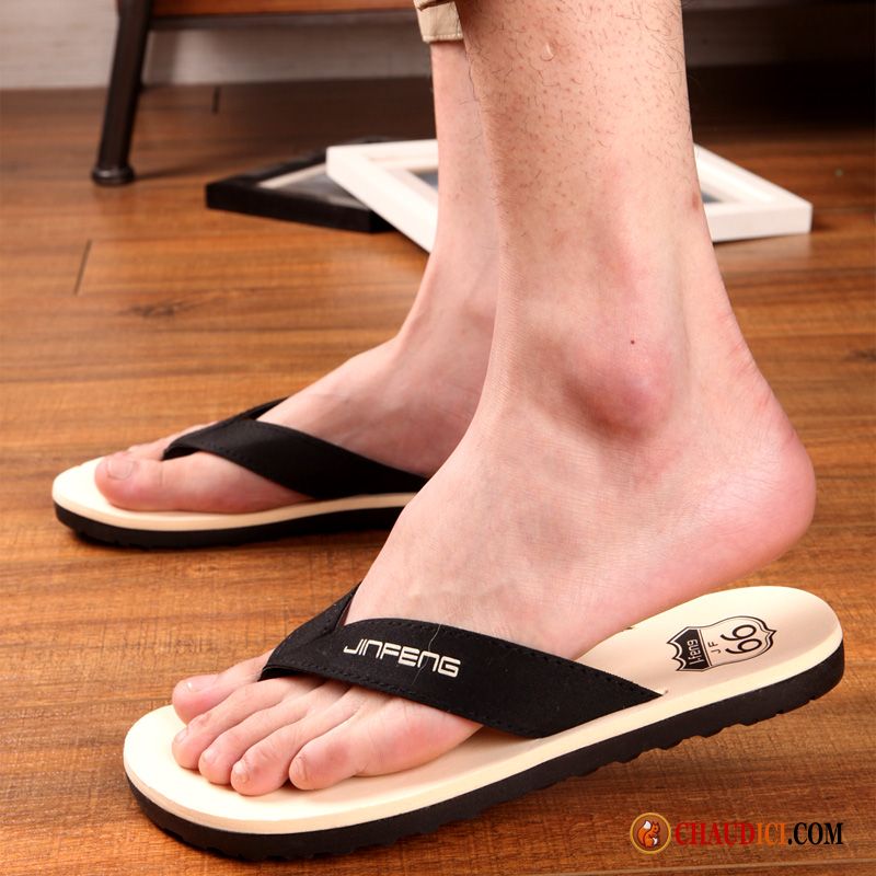 Pantoufle Hiver Homme Été Tongs Homme Antidérapant Tongs Chaussons En Vente