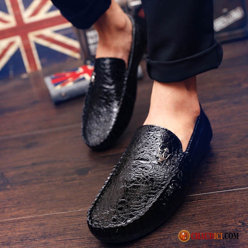 Pantoufle Mocassin Homme Homme Mode Slip-on Conduire De Boîtier