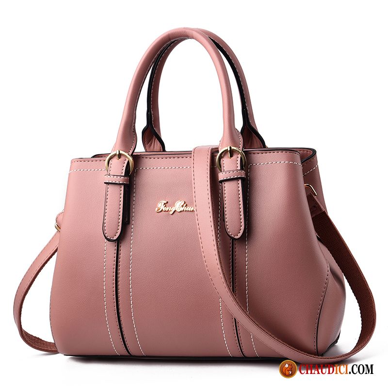 Petit Sac Cuir Femme Rouge Mode Grand Paquet Été Femme France