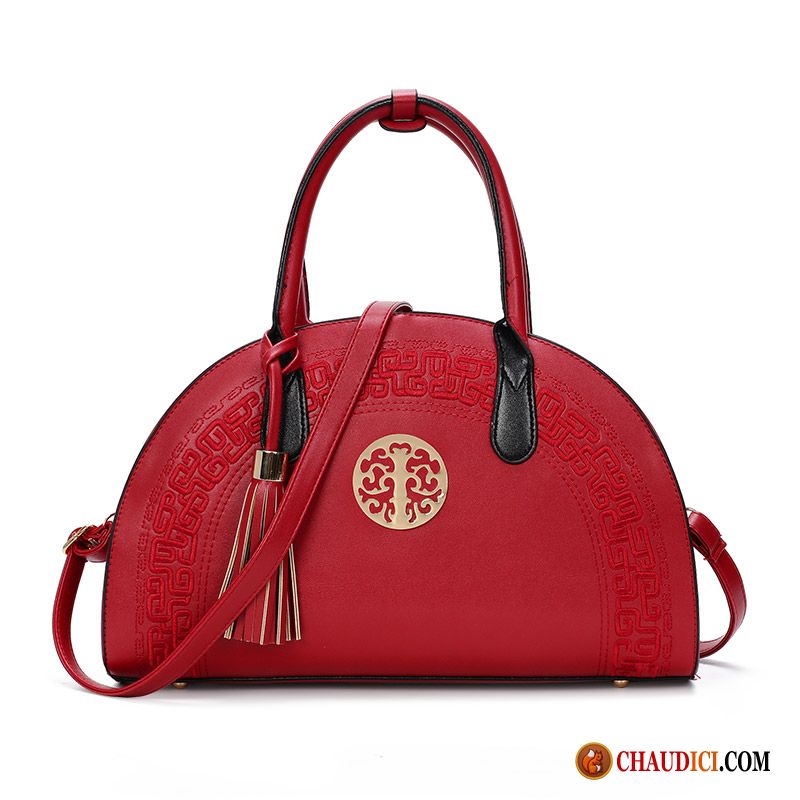 Petit Sac En Bandoulière Femme Le Nouveau Rouge Grand Paquet Sac À Main Marier