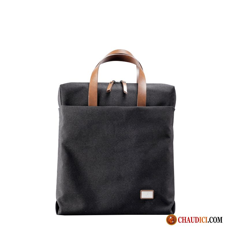 Petit Sac Noir Bandoulière Crème Sac À Main Entreprise Homme Tendance Mode