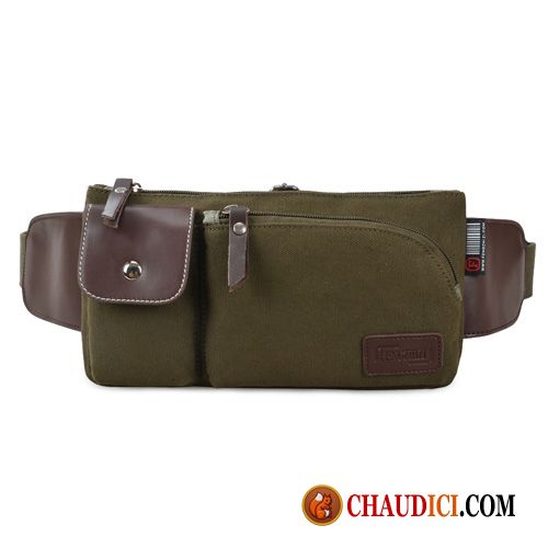 Pochette Bandoulière Homme Cuir Sac De Taille Homme Petit Sac De Messager Sac De Sport