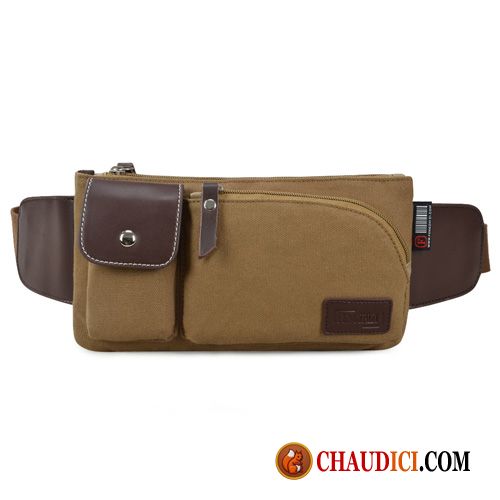 Pochette Bandoulière Homme Cuir Sac De Taille Homme Petit Sac De Messager Sac De Sport