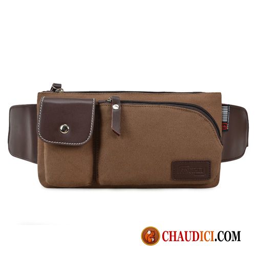 Pochette Bandoulière Homme Cuir Sac De Taille Homme Petit Sac De Messager Sac De Sport