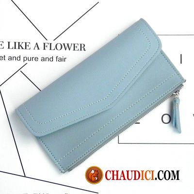 Portefeuille Femme Grande Marque Lawngreen Portefeuille Simple Grande Capacité Fermeture Éclair Portefeuilles