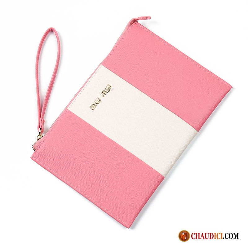 Portefeuille Marque Femme Violet Mode Simple Pochette Femme Le Nouveau Pas Cher