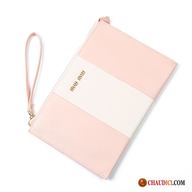 Portefeuille Marque Femme Violet Mode Simple Pochette Femme Le Nouveau Pas Cher