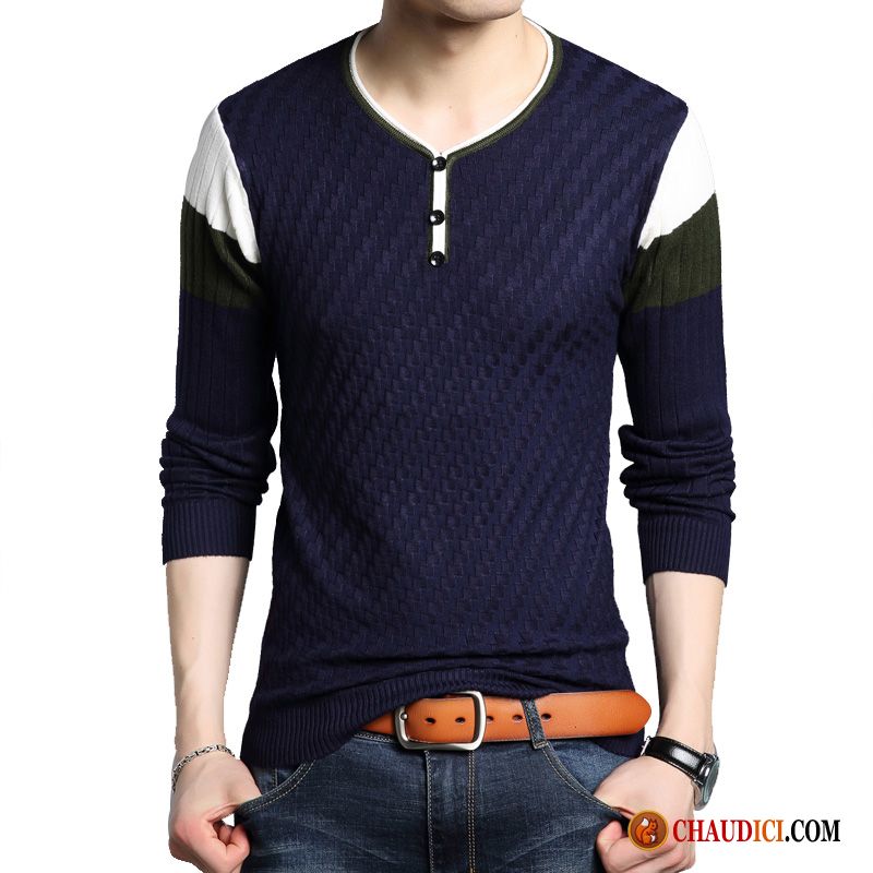 Pull Pour Jeune Homme Longues Homme Printemps Légère Tendance