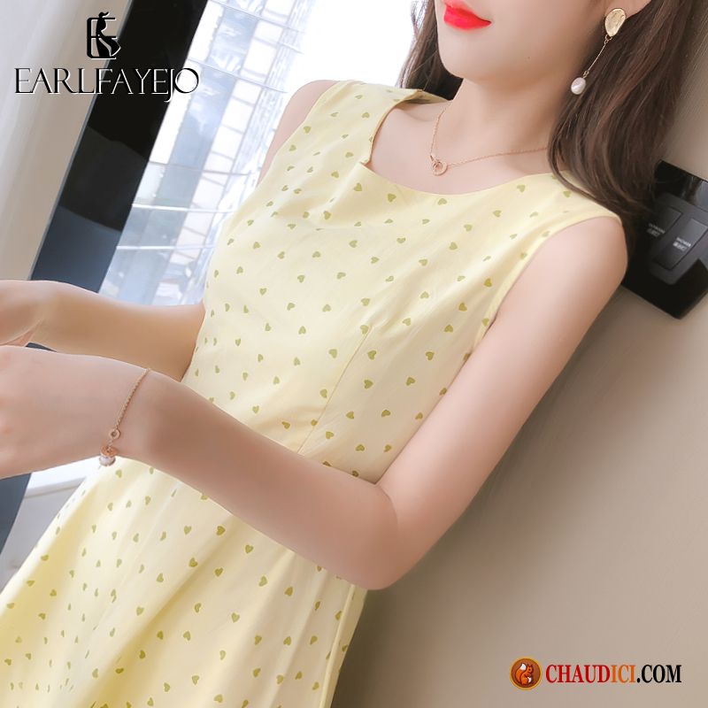 Robe Longue Femme Rose Mode Femme Robe Jaune Ultra