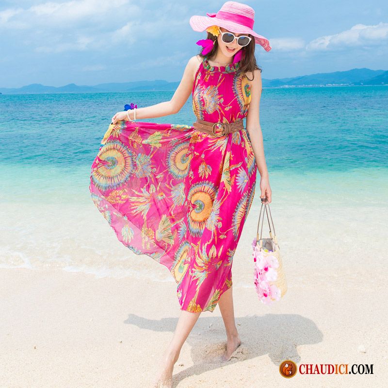 Robe Tendance Pas Cher Essentiel Plage Robe Femme Vacances