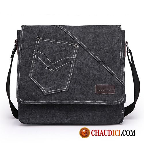 Sac A Bandoulière Bleu Hommes Tendance Voyage Sac De Messager Loisir