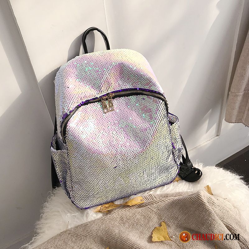 Sac A Dos Mono Bretelle Petit Femme Étudiant Loisir Multicolore Soldes