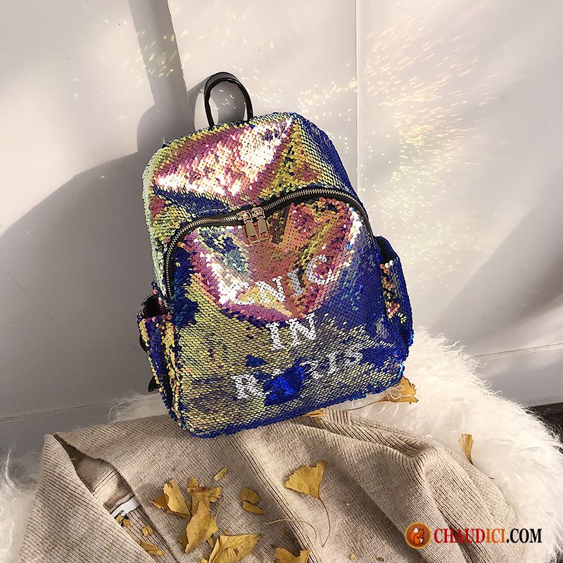 Sac A Dos Mono Bretelle Petit Femme Étudiant Loisir Multicolore Soldes