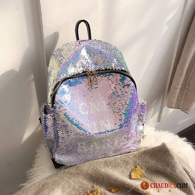 Sac A Dos Mono Bretelle Petit Femme Étudiant Loisir Multicolore Soldes