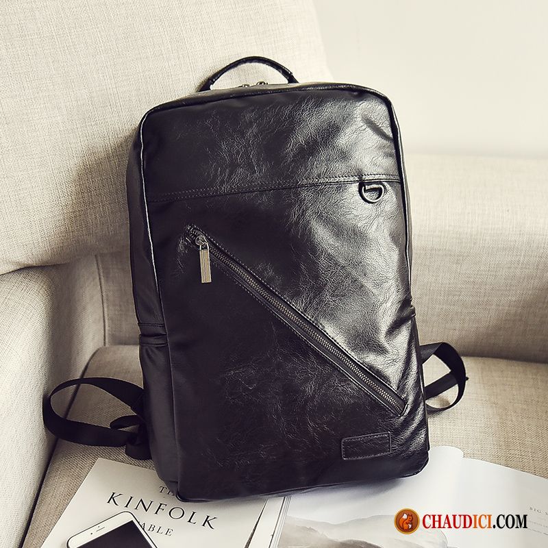 Sac A Dos Noir Homme Chameau Loisir Voyage Tendance Hommes Cartable