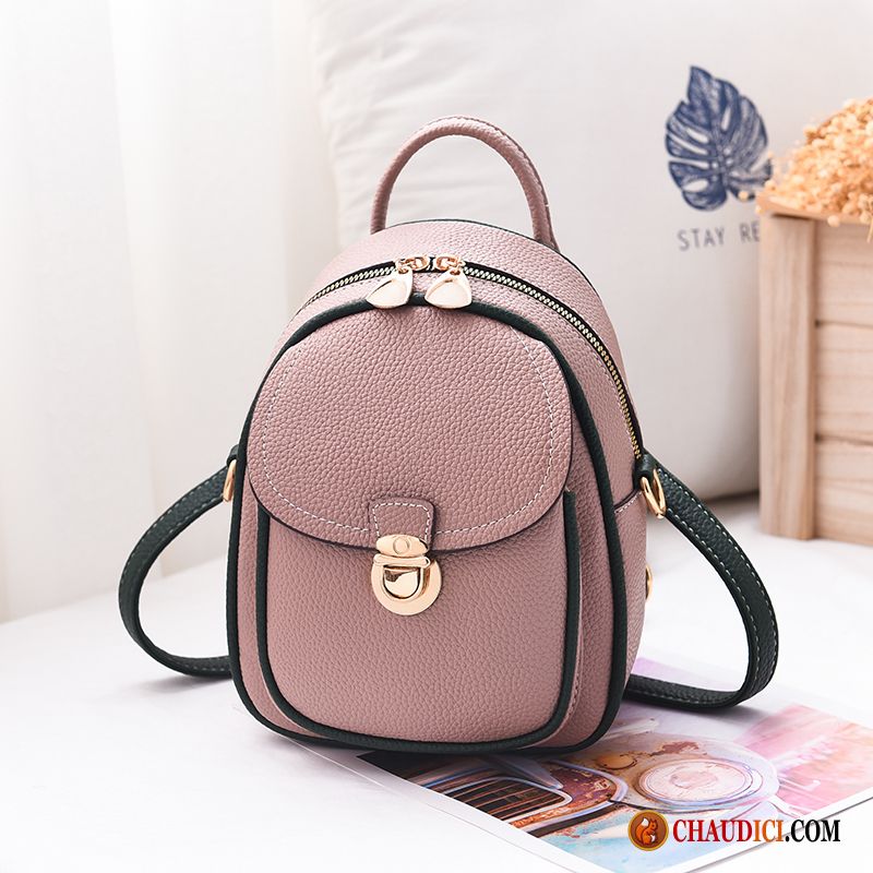 Sac A Dos Pour Femme Mode Mode Sauvage Petit Le Nouveau Mini Pas Cher