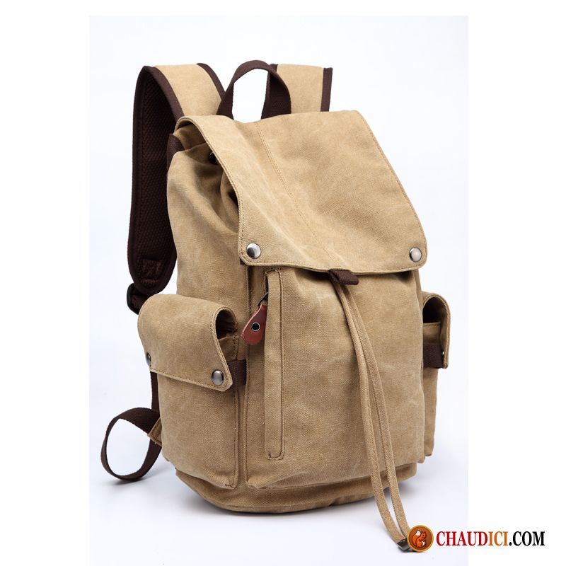 Sac A Dos Pour Petite Homme Cartable Rétro Sac À Dos Homme Tendance