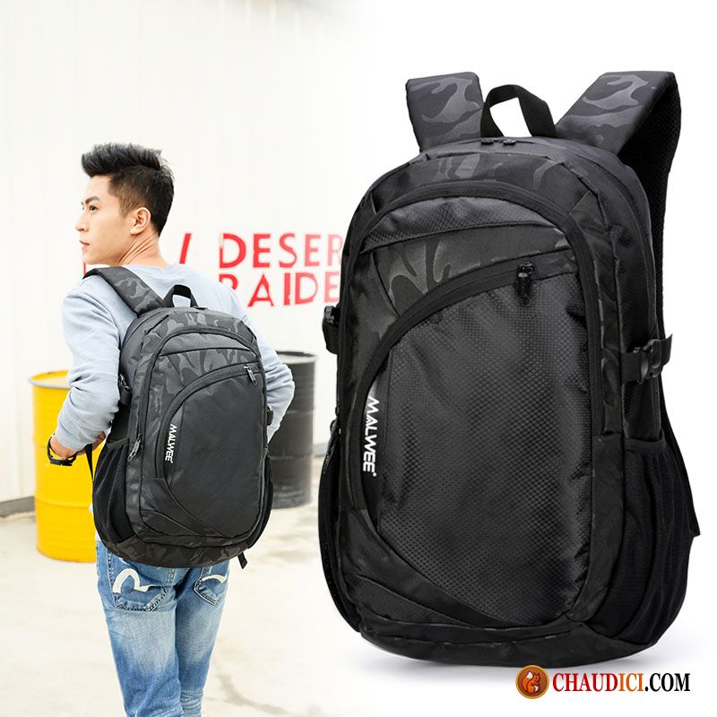 Sac A Dos Tendance Écarlate Homme École Secondaire Grande Capacité Cartable Tendance En Ligne