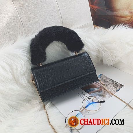 Sac A Main De Grande Marque Peluche Sauvage Femme Sacs À Bandoulière Chaîne Pas Cher