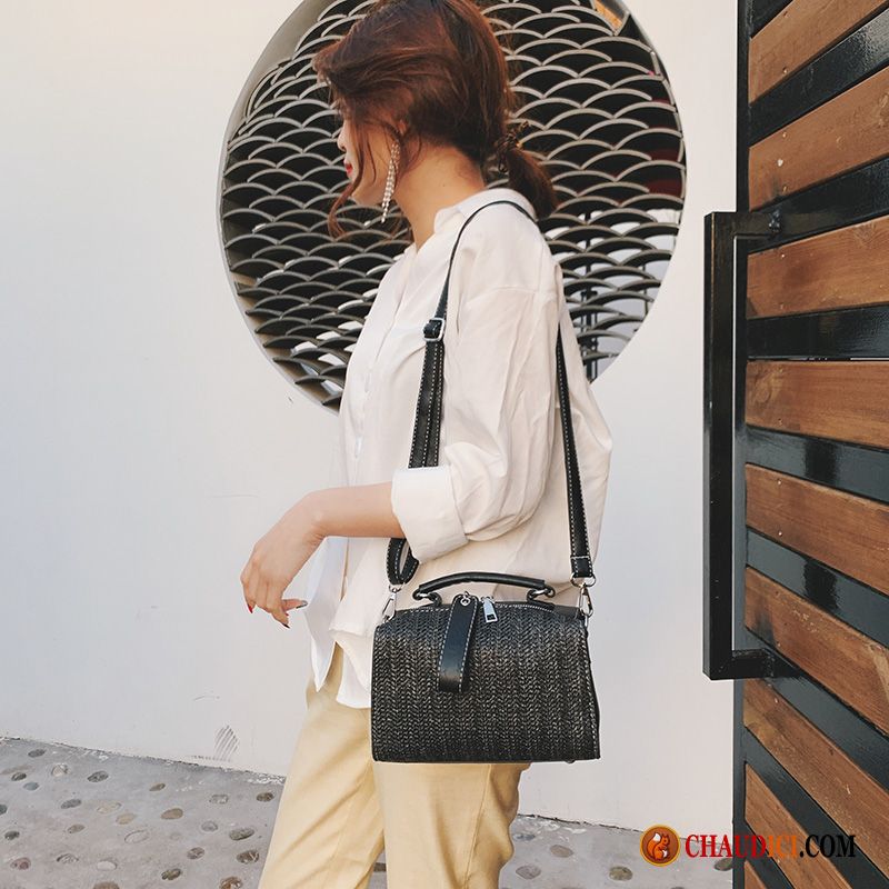 Sac A Main Grand Volume Tendance Sauvage Femme Mode Sac De Messager Pas Cher