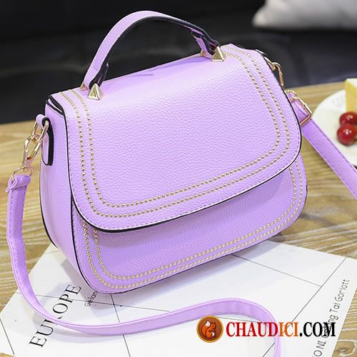 Sac Bandoulière Femme Pas Cher Simple Femme Tendance Printemps Sacs À Bandoulière