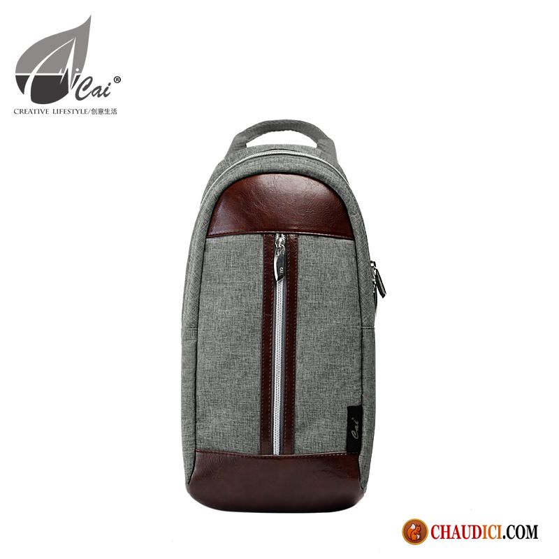 Sac Bandoulière Homme Marron Femme Rétro Sport Vélo Mode En Ligne