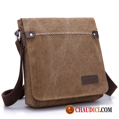 Sac Bandoulière Marron Sarcelle Sac De Messager Petit Rétro Homme Loisir En Ligne