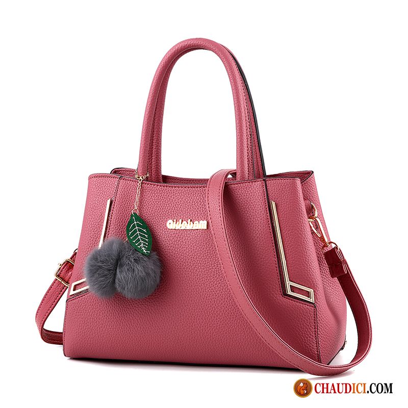 Sac Besace Cuir Souple Femme Grand Paquet Europe Tendance Sacs À Bandoulière Femme Pas Cher