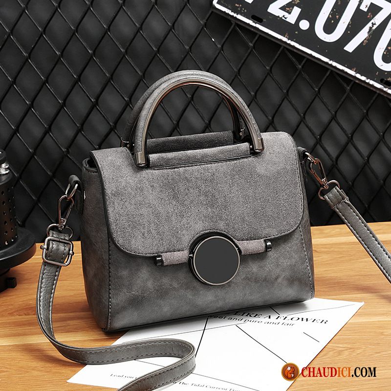 Sac Cuir Femme Mode Sauvage Le Nouveau Femme Petit En Vente