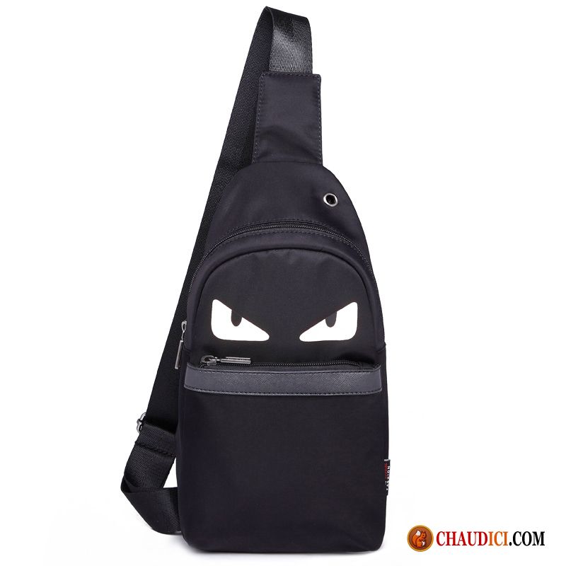 Sac Cuir Homme Bandoulière Sac De Taille Sac De Messager Petit Amoureux Sac Poitrine Pas Cher