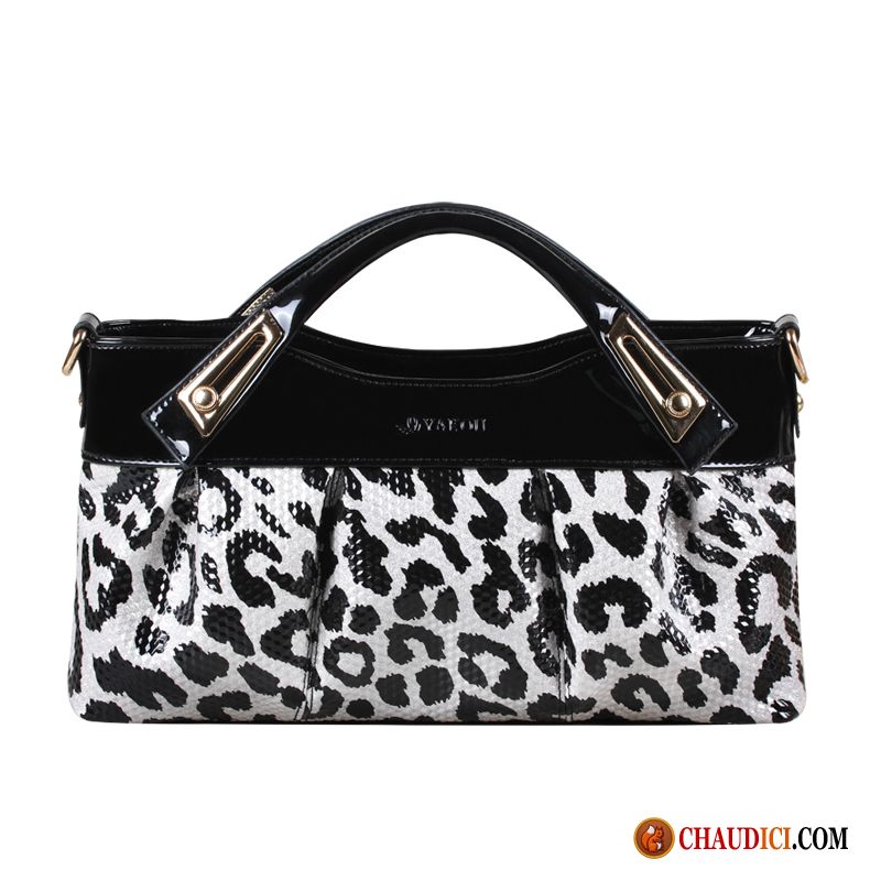 Sac De Femme En Cuir Sauvage Mode Sac À Main Leopard Tempérament