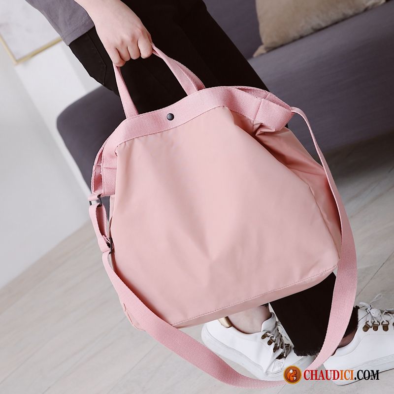 Sac De Voyage Randonnée Femme Tourisme Portable Voyage Banlieue Rose Soldes