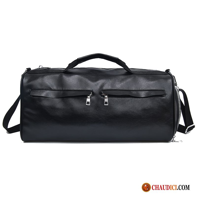 Sac De Voyage Soldes Noir Loisir Aptitude Multi-poche Bagage