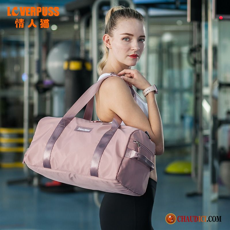 Sac De Voyage Sport Femme Chameau Étanche Portable Sport Tendance Femme Pas Cher