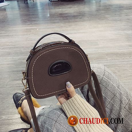 Sac En Cuir En Bandoulière Femme Tendance Femme Le Nouveau Portable Petit Soldes