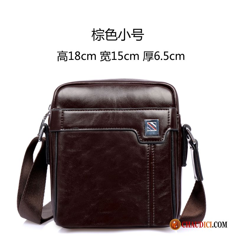 Sac Homme Bandoulière Bronzer Entreprise Cuir Loisir Mini Sport