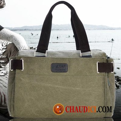 Sac Pour Homme Mode Sac De Messager Hommes Sac À Main Grande Capacité Ultra Pas Cher