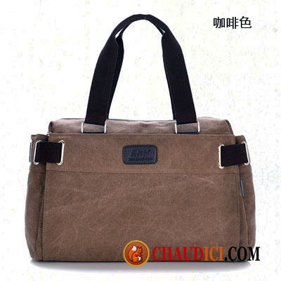 Sac Pour Homme Mode Sac De Messager Hommes Sac À Main Grande Capacité Ultra Pas Cher