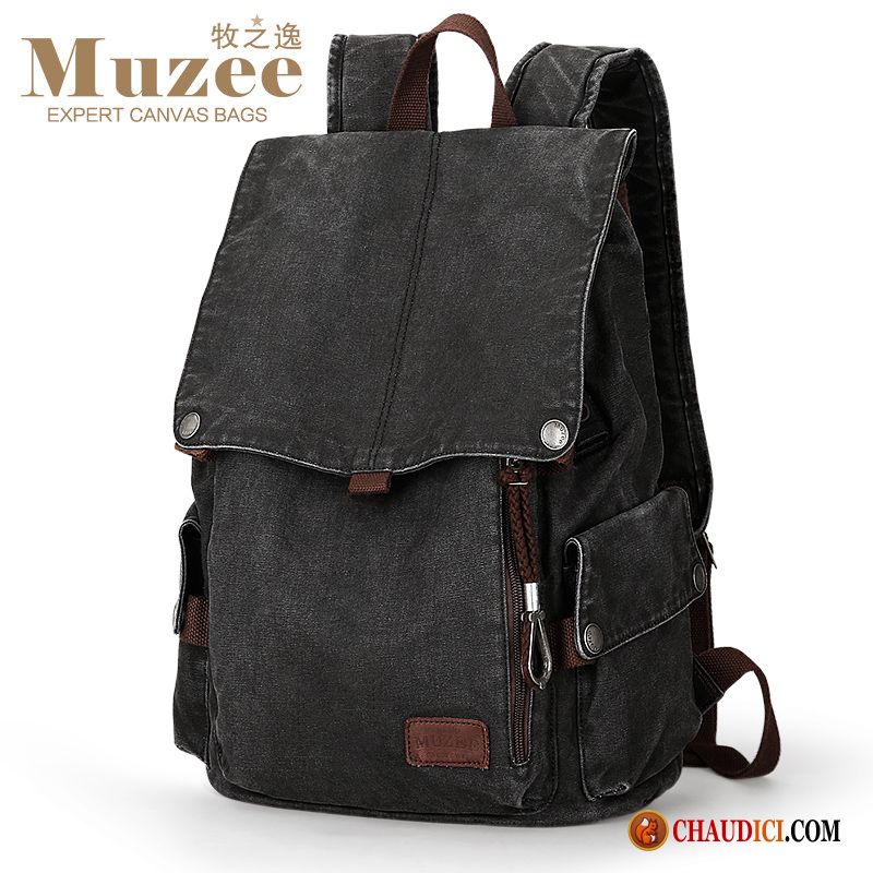 Sac Scolaire Homme Cartable Sac D'ordinateur Portable Homme Mode Sac À Dos Pas Cher