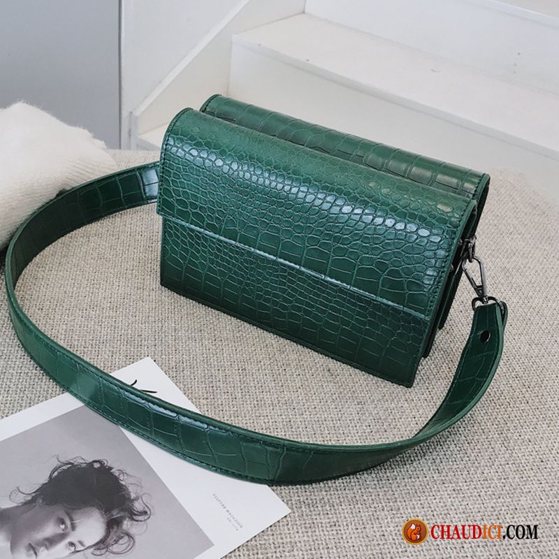 Sac À Bandoulière En Bandouliere Femme Petit Chaîne Crocodile Modèle Femme Sac De Messager