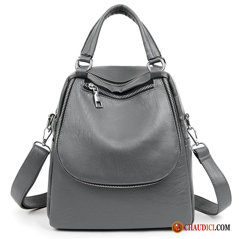 Sac À Bandoulière Femme Noir Femme Loisir Sacs À Bandoulière Multi-poche Le Nouveau En Vente