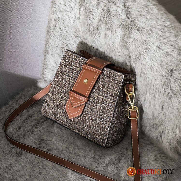 Sac À Bandoulière Gris Sauvage Femme Sacs À Bandoulière Mode Tendance