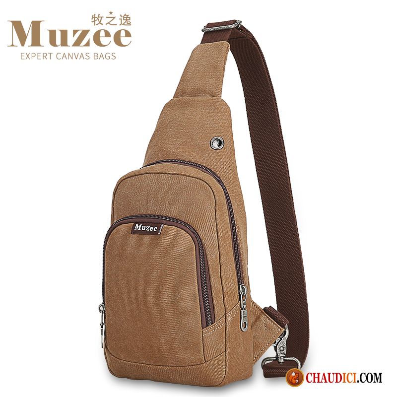 Sac À Bandoulière Homme En Cuir Sport Sacs À Bandoulière Petit Multifonctions Homme France