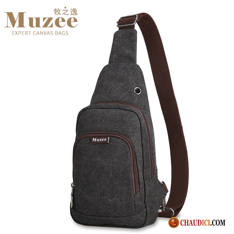 Sac À Bandoulière Homme En Cuir Sport Sacs À Bandoulière Petit Multifonctions Homme France