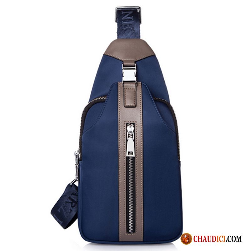 Sac À Bandoulière Homme Pas Cher Steelblue Sac À Dos Tissu Oxford Sacs À Bandoulière Loisir Tendance