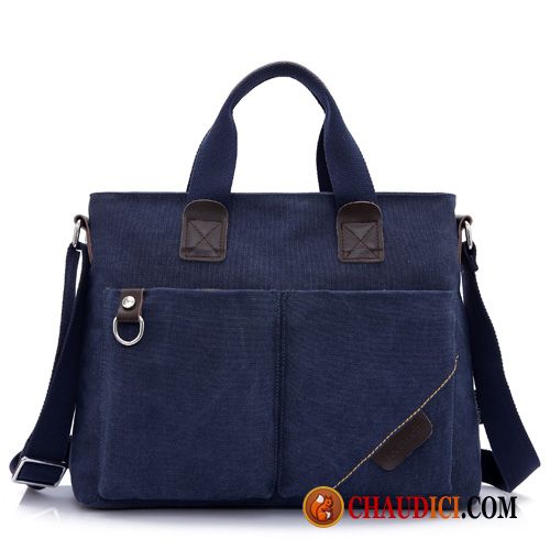 Sac À Bandoulière Pour Homme Hommes Sac À Main Tendance Toile Loisir