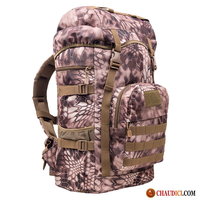 Sac À Dos Cuir Homme Rouge Femme Voyage Camouflage Grande Capacité Cartable Pas Cher